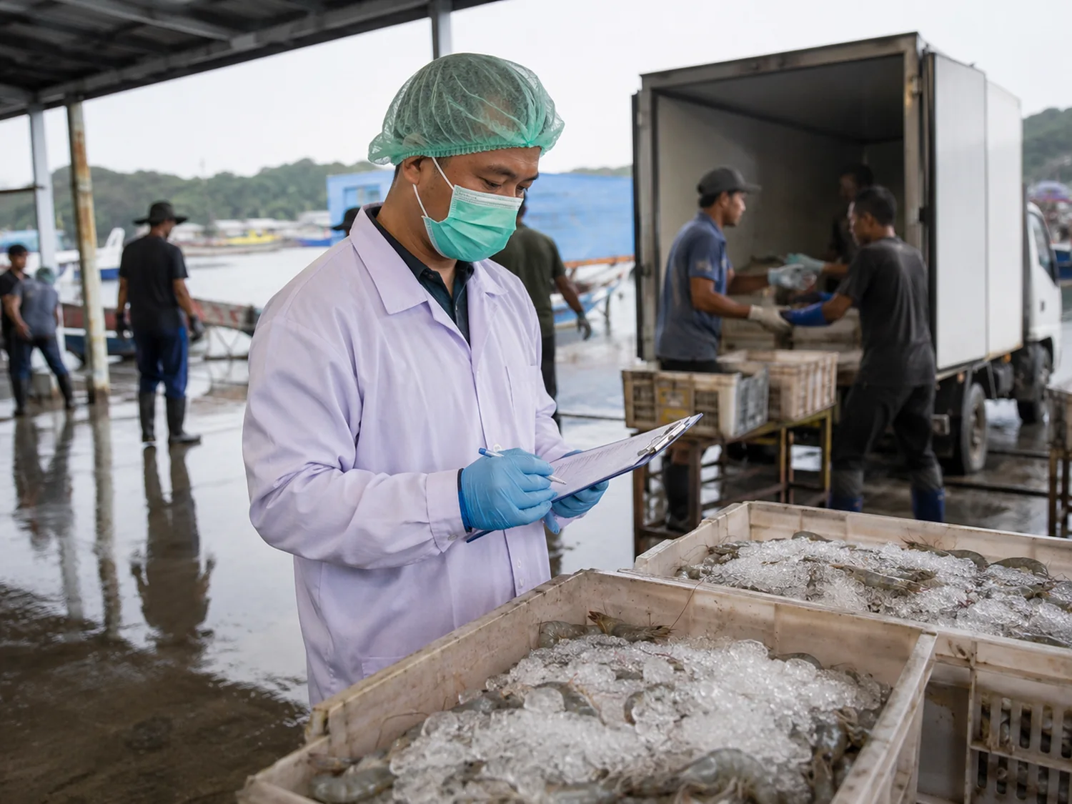 Seafood quality inspection